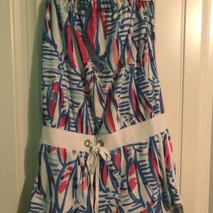 Lilly Pulitzer size XS romper/ coverup